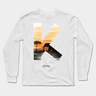 Bucket list destination - Kenya Long Sleeve T-Shirt